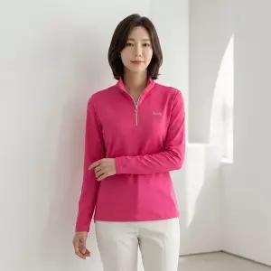 2장 세트 여성 간절기 부드러운 약기모 화사한 빅사이즈 집업 티셔츠