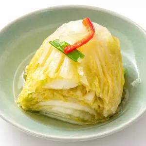 갓담근 국내산 시원한 저염 백김치 1kg