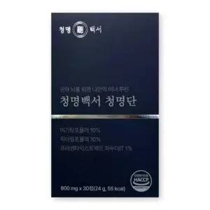 청명백서 청명단 800mg X 30정 1박스