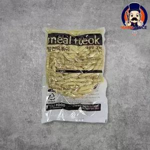 마술소스 건조밀떡 일반떡 누들떡 한압떡 쫄깃쫄깃한 밀떡 3종 2kg 10-13인분