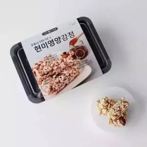 비가열 쌀 디저트 조청 현미 강정 만들기 DIY 세트 키트 - 조청강정