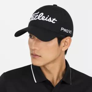 타이틀리스트 모자 투어 퍼포먼스 골프모자 남성 블랙 TH25ATP-01