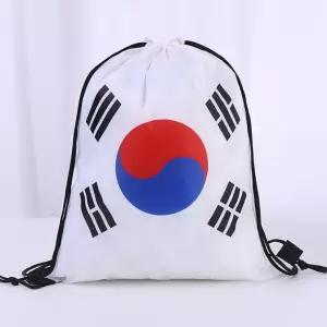 나일론 주머니 가방  스트링가방 기념품 조리개 대한민국 백팩 태극기