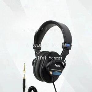 MDR-7506 전문가용 헤드폰 완전 밀폐형 녹음 스튜디오용 제작용 하이파이(HIFI) 음질 DIY 이어폰