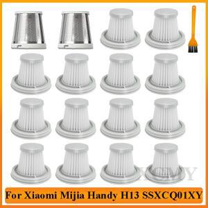 Xiaomi Mijia 핸디 진공 청소기 SSXCQ01XY H13 홈 카 미니 소형 무선 액세서리 용 Hepa 필터 및 커버