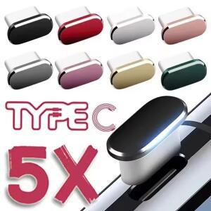 아이폰 호환호환 17  에어 18 플러스  프로 맥스  16PM용 금속 먼지 마개  USB Type-C 충전 포트 휴대폰 핸