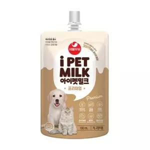 서울우유 아이펫 밀크 프리미엄 180ml x10개입 애완견 강아지용 애견