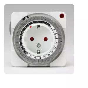 타임스위치 콘센트형 4A 800W 조광기 타이머 경보기 차임벨 Vl-0D1C4