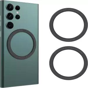 닐킨 MagSafe 링 마그넷 케이스용 스티커 안드로이드 2개 세트 어댑터 갤럭시 S26 S25 S24 S23 울트라용