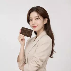 루이비통 엔벨로프 카르트 드 비지트 M63801 여성 카드지갑