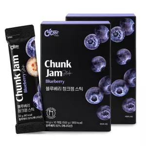 오트리 블루베리 청크잼 스틱 500g 2개세트