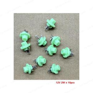 10pcs 계기판 T5 전구 램프 아우디 호환 메르세데스 벤츠 BMW 오펠 볼보 호환 대시보드 라이트 12V 2W 페일