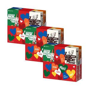 롯데웰푸드 빼빼로 캐리어 4입 184g, 3개 (총 12입)