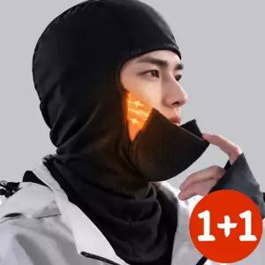 딥루트 방한 기모 마그네틱 바라클라바 오토바이 스키 발라클라바 넥워머