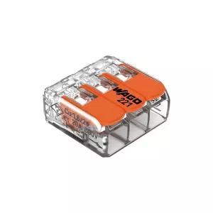 WAGO 와고 전선 커넥터 3P 221-413 모든전선용 1BOX(50개) 연결단자