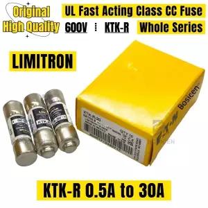 5PCS 클래스 CC 고속 작동 세라믹 퓨즈 600V 10x38 10X38MM KTK-R 0.5A 1A 2A 3A 4A 5A 6A 7A 8A 9A