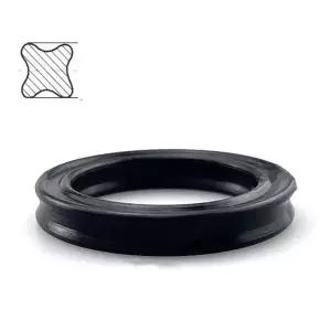 블랙 CS NBR X-링 씰 ID 2.9-133.07mm 4 립 도장 링 개스킷 내유성  방수 1.78mm