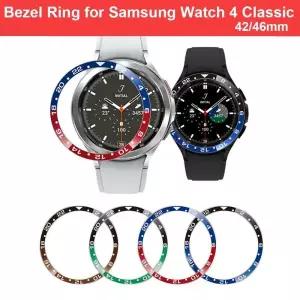 갤럭시워치 케이스삼성 호환 갤럭시 호환 워치 4 클래식 42mm SM-R880 메탈 스테인리스 스틸 GWG GMT 타임