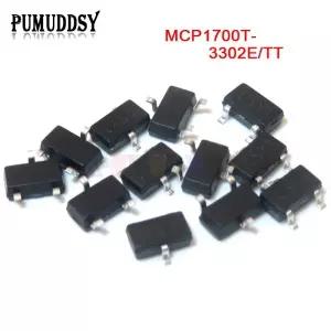 10PCS MCP1700T-3302E/TT SOT-23 SOT SMD IC
