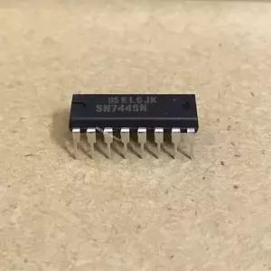 5PCS 7445P SN7445N DIP-16  BCD-TO-DECIMAL 디코더/드라이버 IC