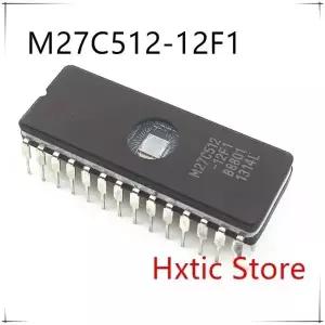 10PCS M27C512-12F1 M27C512 DIP-28 EPROM IC 칩 드라이브