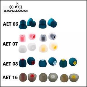 Acoustune AET07 AET08 AET06 AET16 이어버드용 실리콘 이어팁 Ie80S 케이스 소음 감소 소프트 이어캡 인이