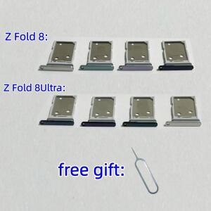 호환 갤럭시 호환 Z 폴드8 Z폴드8 SM-F971U F976B F976N용 SIM 카드 트레이 칩 슬롯 드로어 홀더