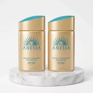 [단독기획/강력차단] 아넷사 퍼펙트 UV 선스크린 스킨케어 밀크 60ml (단품/기획)