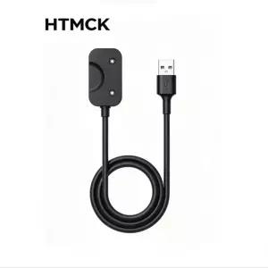 HTMCK 1M 자석 충전 케이블 시계 어댑터 USB 포트용 갤럭시 핏3 R390 스마트 팔찌와 호환.