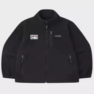 지프키즈 지퍼 포켓 플리스 집업(KR5TZU091BK) 7120295