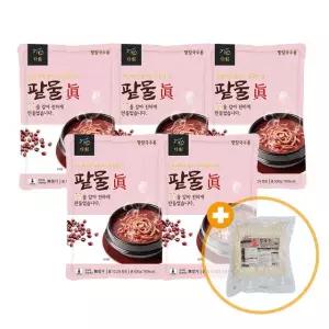 다림죽 팥칼국수 5인분세트(팥물 진+생칼국수)