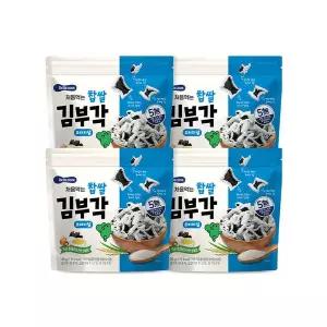 [베베쿡] 처음먹는 찹쌀 김부각 오리지널 4봉