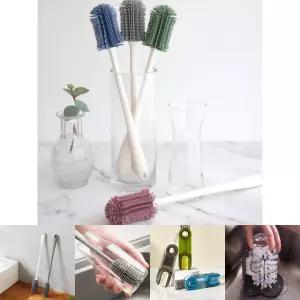 파스텔 실리콘 텀블러 세척솔 4color/브러쉬/젖병/세척/병세척솔/텀블러솔/설거지솔/설거지/젖병솔/젓병솔