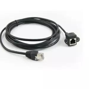RJ45 포트 연장 MF 1.5M 브라켓 연결용 판넬형 데이터케이블 타입케이블 포트브라켓 Yc-878D3
