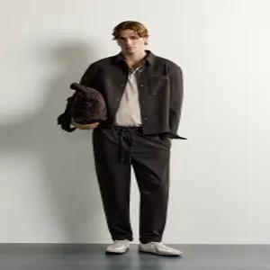 자라 ZARA NON 온 IRON 컴포트 오버셔츠 - 초콜렛 7484/895/717