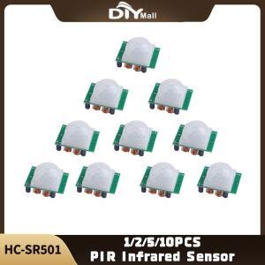 HC-SR501 PIR 적외선 센서 Arduino Raspberry Pi 용 초전기 모션 감지기 모듈 조정