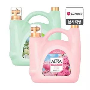 아우라 실내건조 용기 5.7L 대용량 섬유유연제2종 택1
