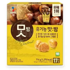 CJ제일제당 유기농 맛밤 714g 1개