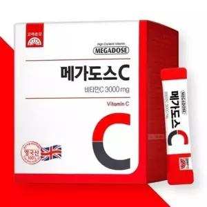 고려은단 메가도스C 3000 고함량 영국산 비타민C 100포 x 1개
