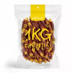 알티피아 강아지 닭가슴살 대용량 1kg 사사미 슈퍼츄 가슴살(WFPK32N)