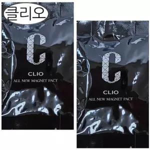 최신상 클리오 올 뉴 마그넷 팩트 별빛 에디션 리필 23호 2개/파우더팩트