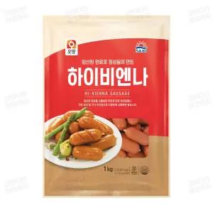 ~유통기한(26.11.04) 행사~ 사조오양 하이비엔나 1kg (냉장)
