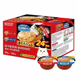이나바 마구로쥬레 유산균 버라이어티 참치 가다랑어포 65g 24개입 1개 (24개)