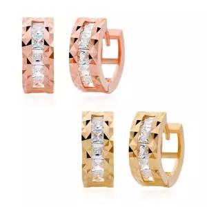 [BZJL1CBJ_4B]14K 골드필드 크래크인 귀걸이