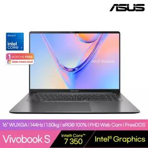 ASUS 비보북 S 16 S5652MA-TK289 인텔 코어7-350 16GB 256GB PD충전 AI 작업용 사무용 노트북
