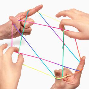 무지게 실뜨기실 실뜨기 체험학습 민속놀이 퍼즐