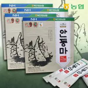안동 농협 국산 마가루 마분말 스틱형 250g 4박스