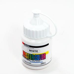 [열린화방]신한 포스터칼라 white 250ml(혼색용) /디자인/공예/ POP/미술용품