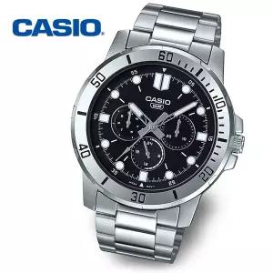 [카시오][정품] CASIO 카시오 MTP-VD300D-1E 야광 남성 메탈 손목시계