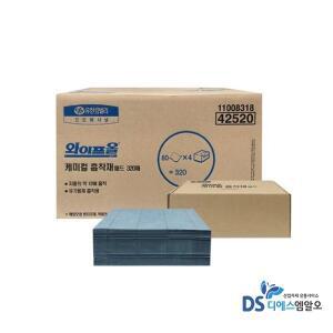 [기타]와이프올 케미컬 흡착재 기름때제거 3200매 1박스 42520 산업용타올 와이퍼타올
